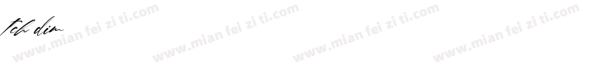 tch dim字体转换